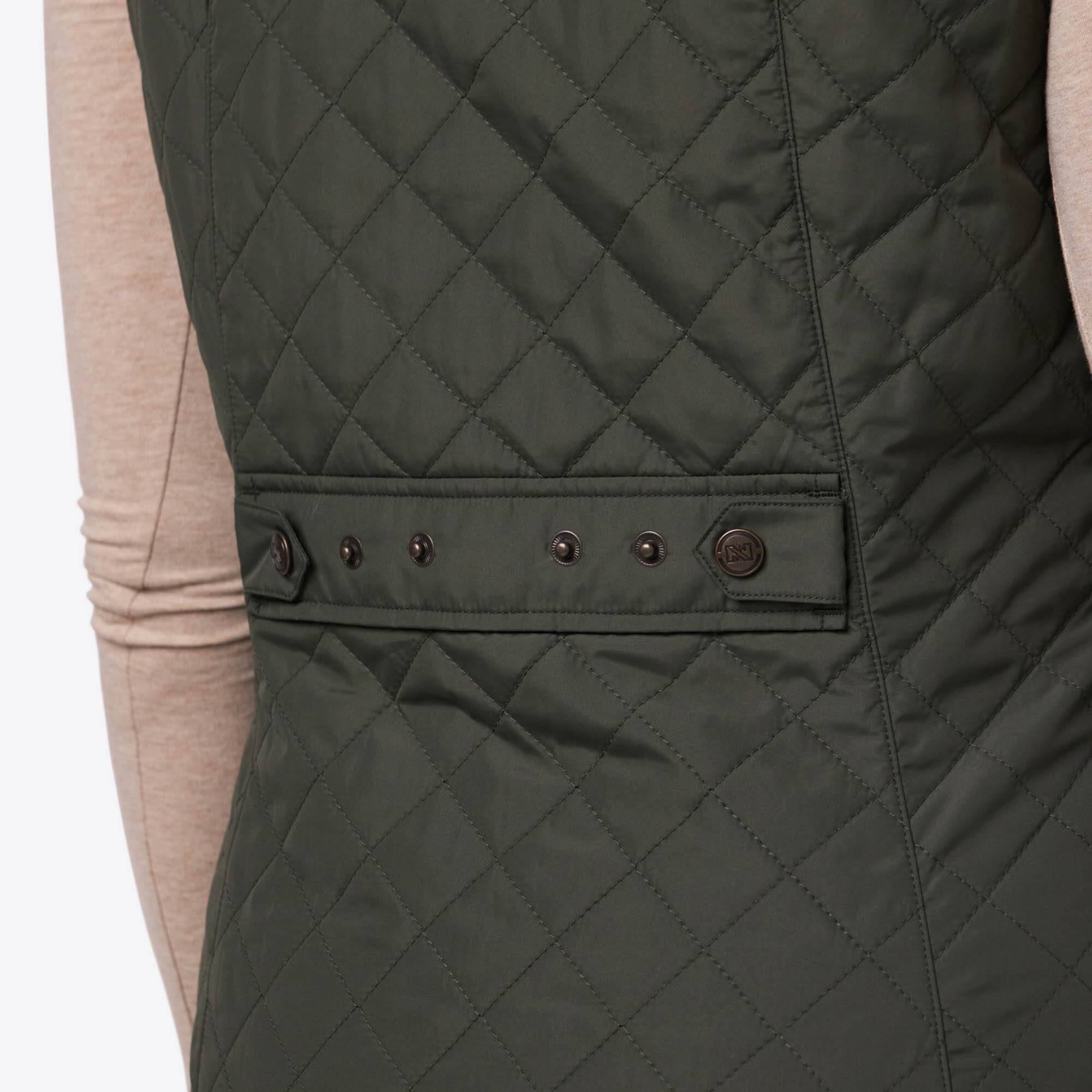 Alt View 2. Mobile Warming - Women's Duke Heated Vest - Forest Green.