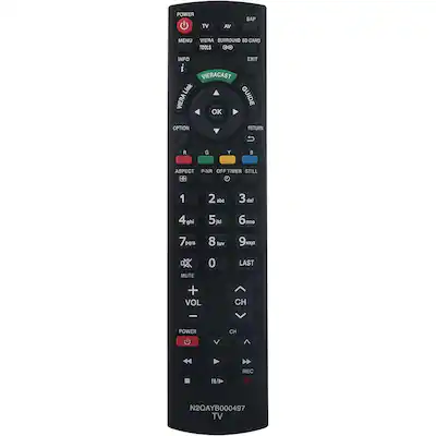 Telecomando di ricambio per TV PANASONIC con simbologia come originale Telecomando di ricambio per TV PANASONIC con simbologia come originale