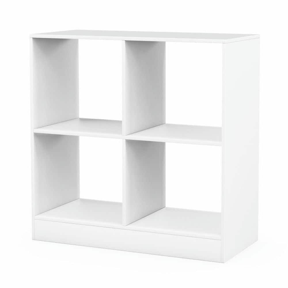 Kadyn - 4-Cube Kids Bookcase with Open Shelves- Kids Toy Storage for Kids, Boys, Girls, Nursery - White