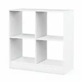 Kadyn - 4-Cube Kids Bookcase with Open Shelves- Kids Toy Storage for Kids, Boys, Girls, Nursery - White