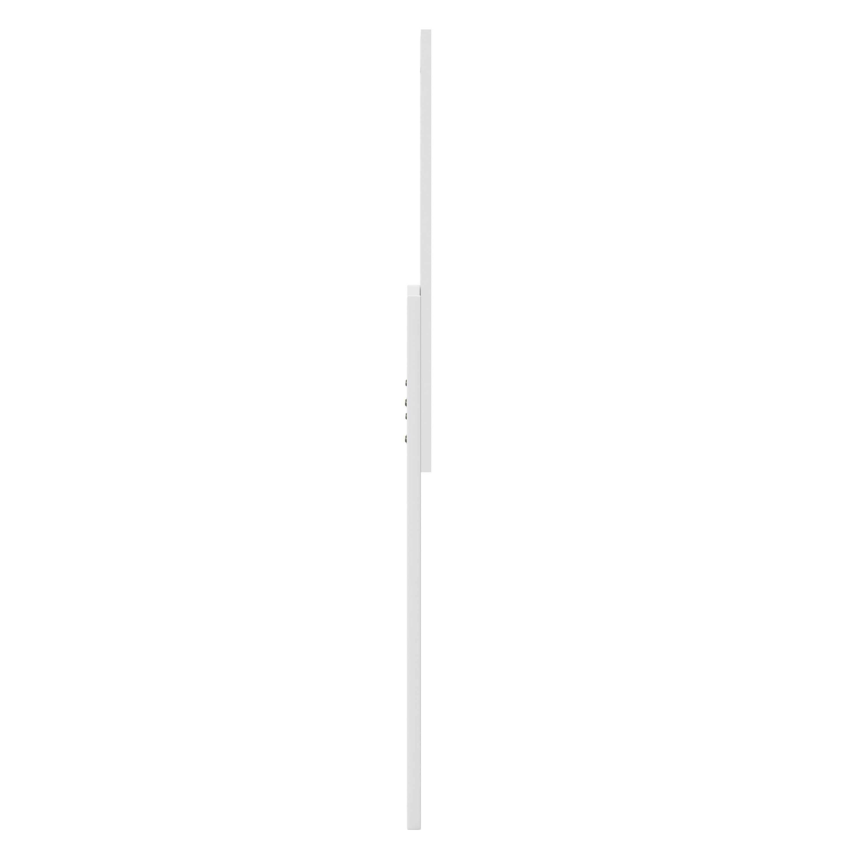 Alt View 8. Emma + Oliver - Omar Paneled Wooden Adjustable Headboard Only - White.