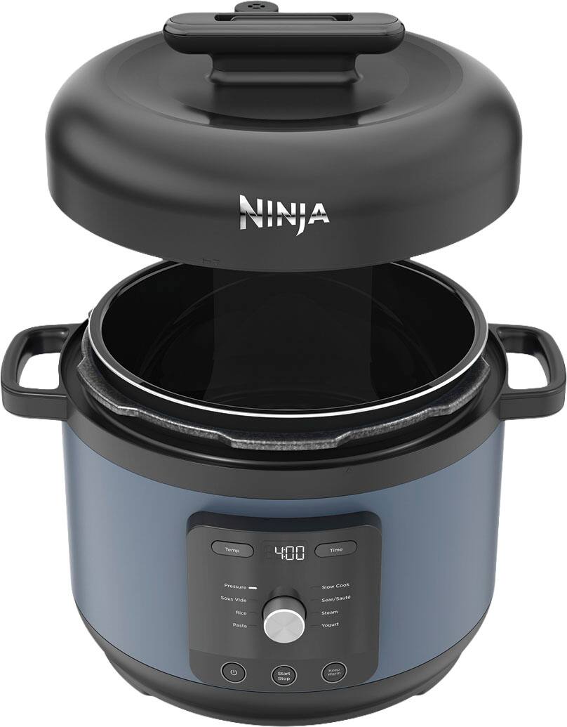 Ninja Temp 400 Timo Pressure Sous Vide Slow Cook Sear/Sauté Sear Steam Pasta Yogurt Pan Mioe Baes Wr