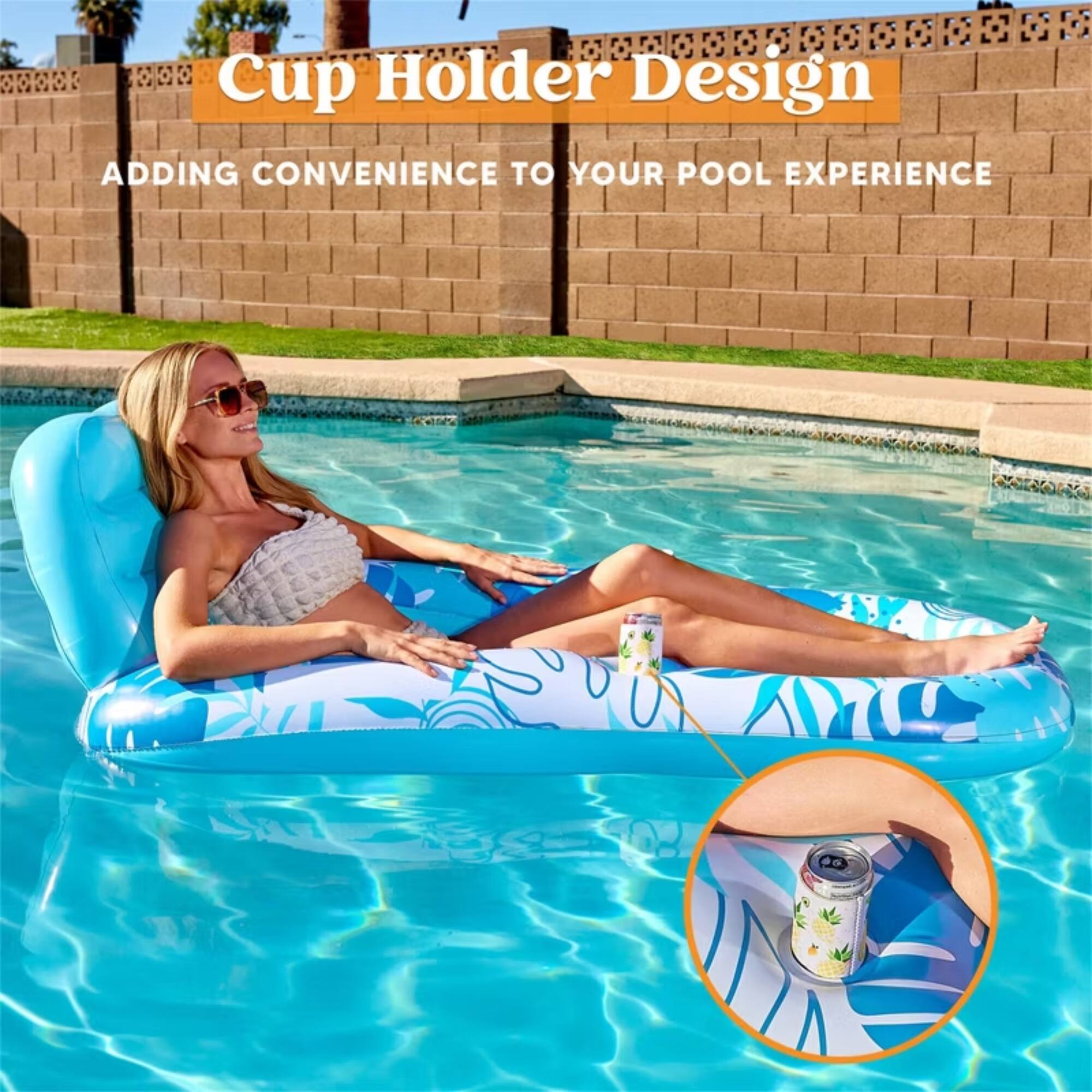 Cup Holder Design  
ADDING CONVENIENCE TO YOUR POOL EXPERIENCE