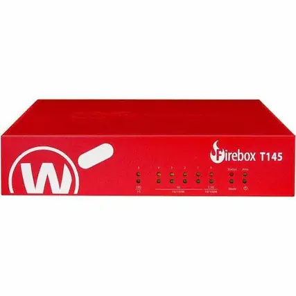 W 30G SG a 1 2 16 10/100M I Firebox T145 5 Status Atta 2.5G U ode 10/100M