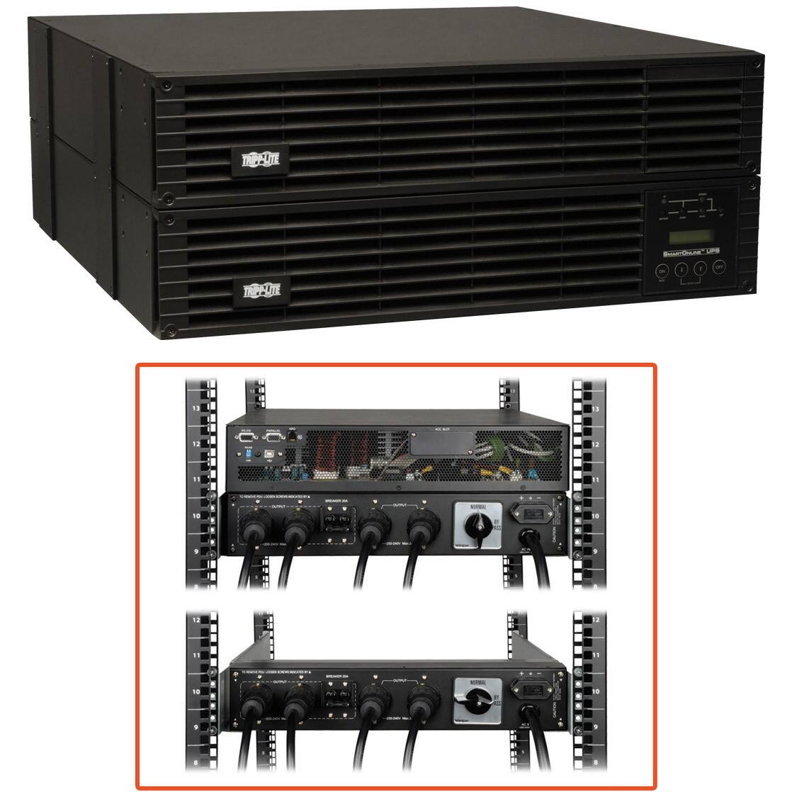 Best Buy: Tripp Lite SmartOnline EZ 6000 VA Rack mountable UPS SU6000RT4UTF