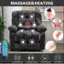 MASSAGE & HEATING 8-point Massage 3 Massage Modes Lumbar Heating Time Setting
