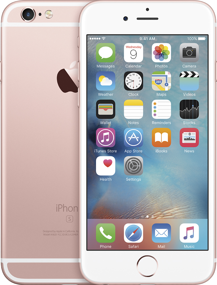 Buy: Apple iPhone 64GB Rose MKRK2LL/A