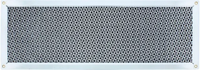 Front. Zephyr - Charcoal Filter Replacement for ZPI Zephyr Range Hoods - Black.