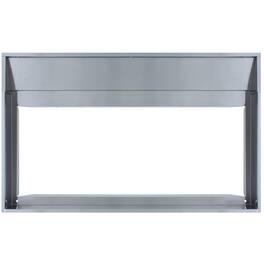 Zephyr - Panel 36 in. Liner for Tornado Mini for Range Hood - Stainless Steel