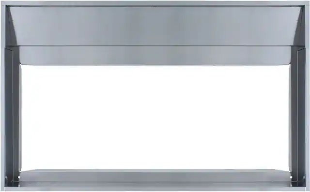 Front. Zephyr - Panel 30 in. Liner for Tornado Mini for Range Hood - Stainless Steel.