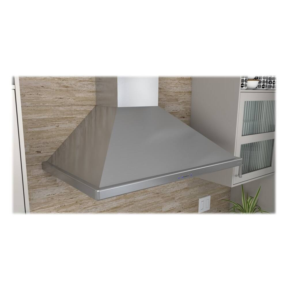 Angle View: Zephyr Essentials Europa Siena ES ZSI-E36AS-ES Vent Hood