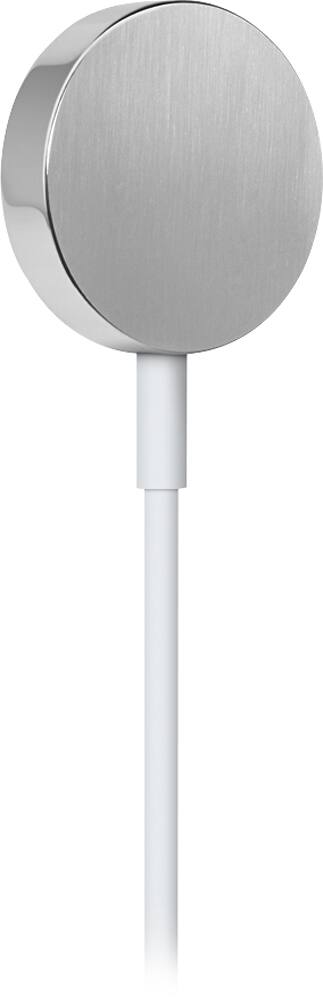 Angle. Apple - Apple Watch™ Magnetic Charging Cable (0.3m) - Silver.