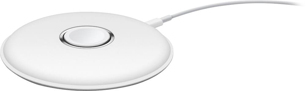 Alt View 1. Apple - Apple Watch™ Magnetic Charging Cable (0.3m) - Silver.