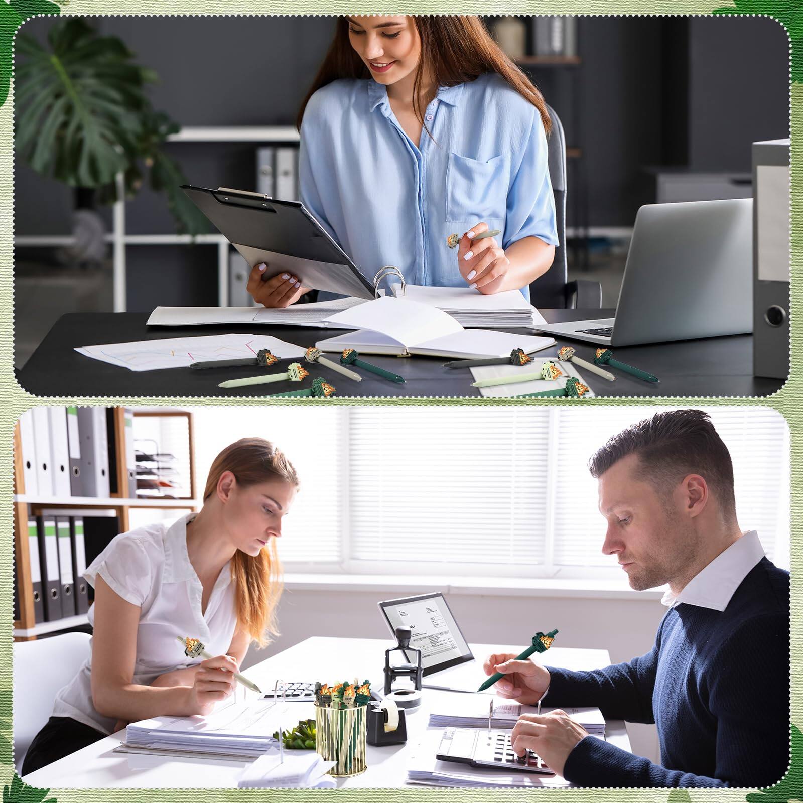 Alt View 7. Paradigms Interiors - Dumpster Fire Gifts Funny Ballpoint Pens Emotional Appreciation Support Chrismas For Teacher Student Employee Coworke....