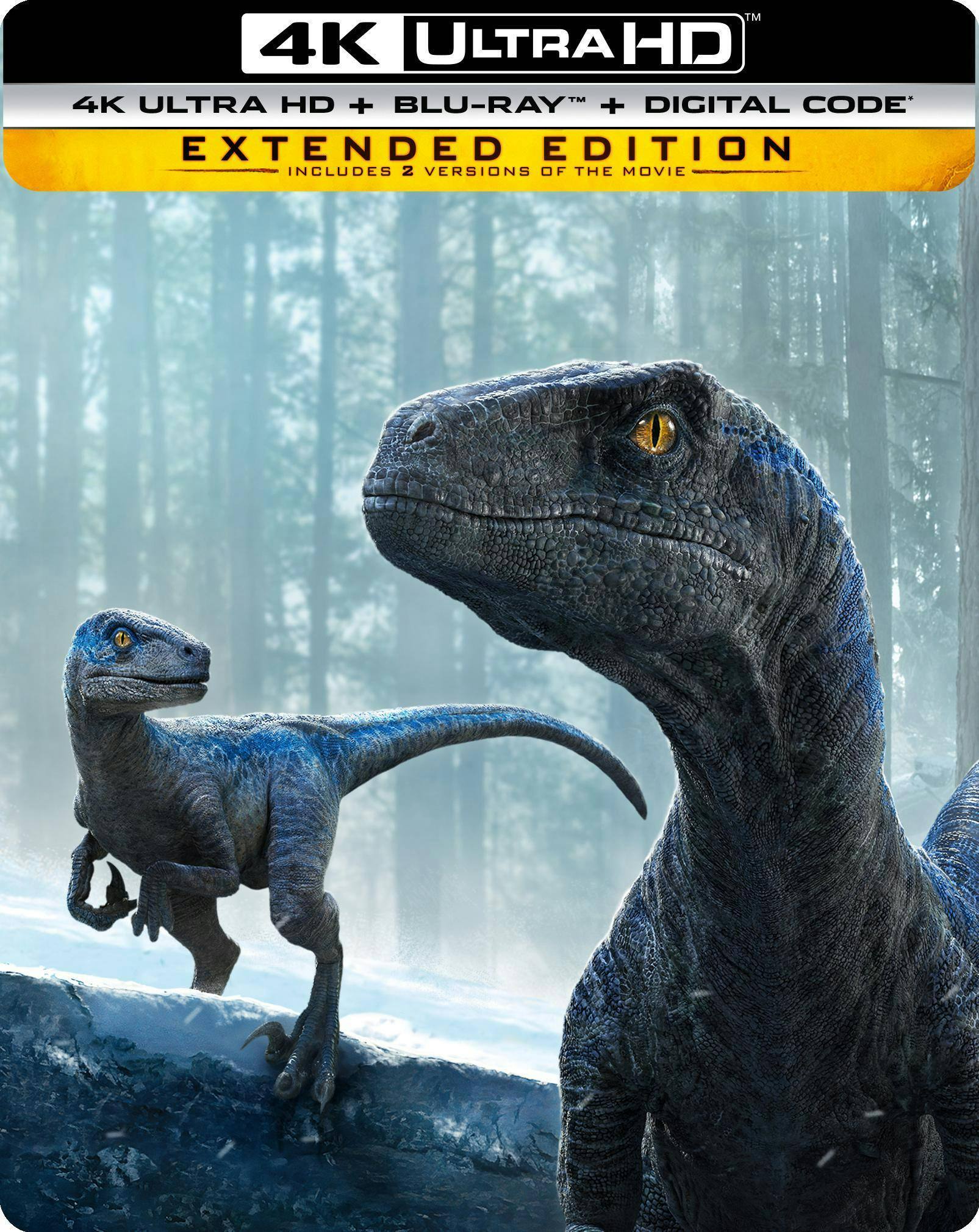 Angle. Jurassic World Dominion (Steelbook)   - 4K Blu-Ray.