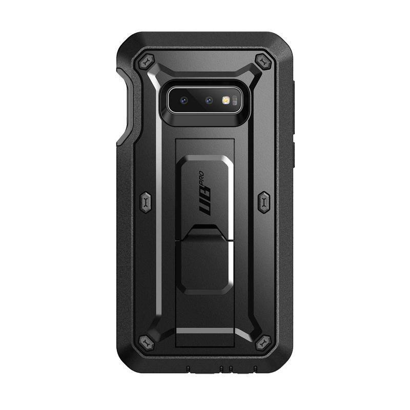 SUPCASE - Unicorn Beetle Pro Rugged Holster Case for Samsung Galaxy S10e – Full-Body Protection with Kickstand & Belt Clip - Black