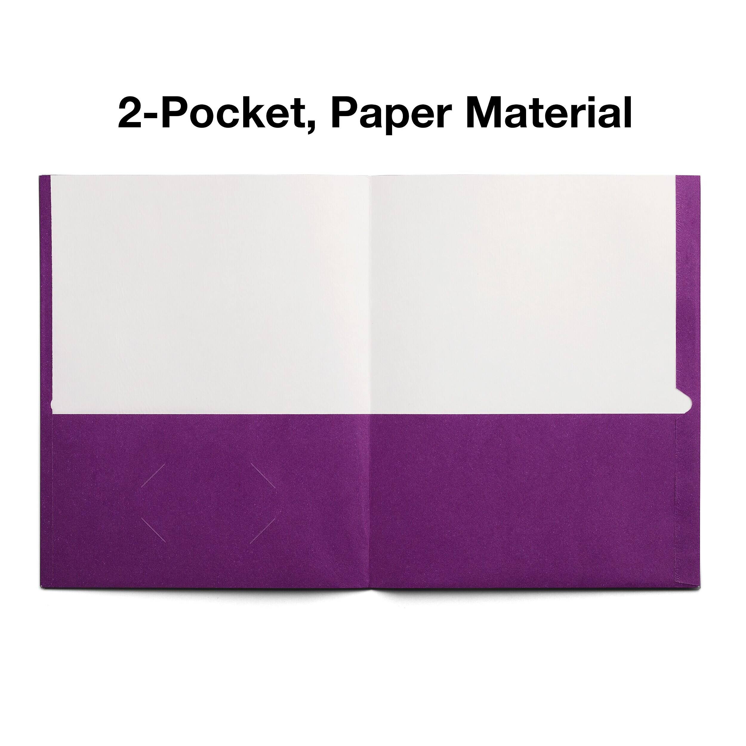2-Pocket, Paper Material