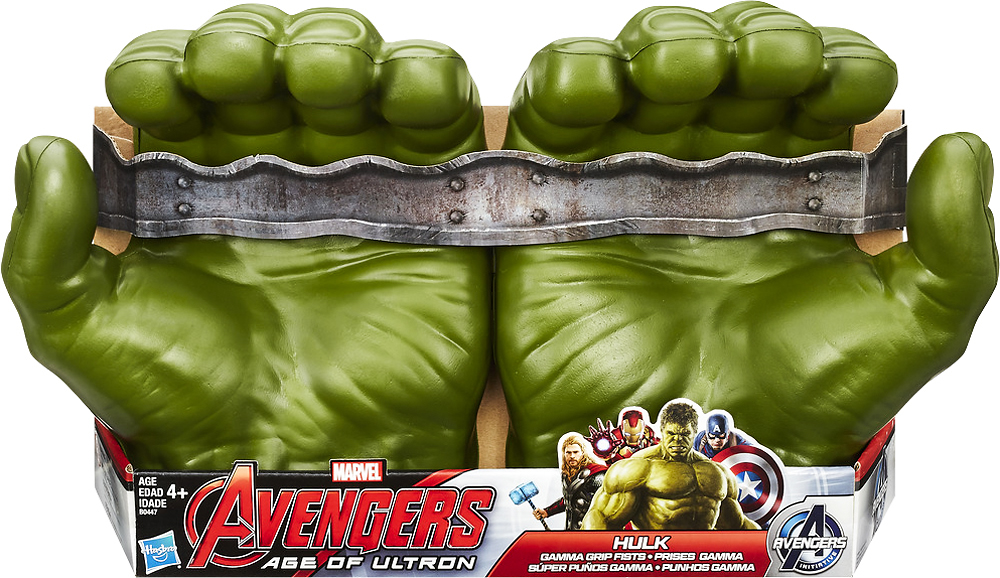 Best Buy: Hasbro Marvel Avengers Hulk Gamma Grip Fists Green B0447