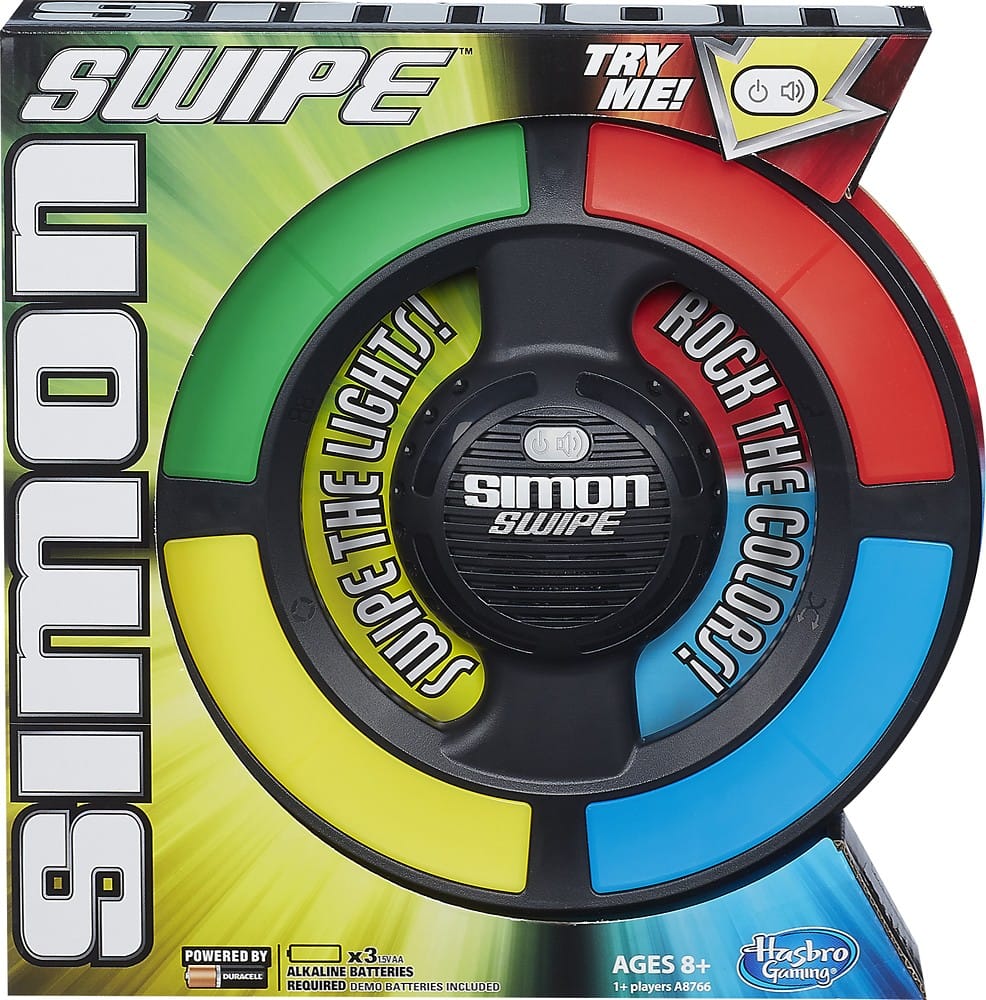 Simon Game by Hasbro, for Ages 8 and Up, for 1 or More players