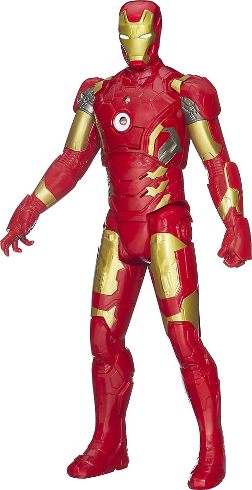 Customer Reviews Hasbro Marvel Avengers Age Of Ultron Titan Hero Tech Iron Man Mark 43 12 Action Figure Red Gold B1494 Best Buy