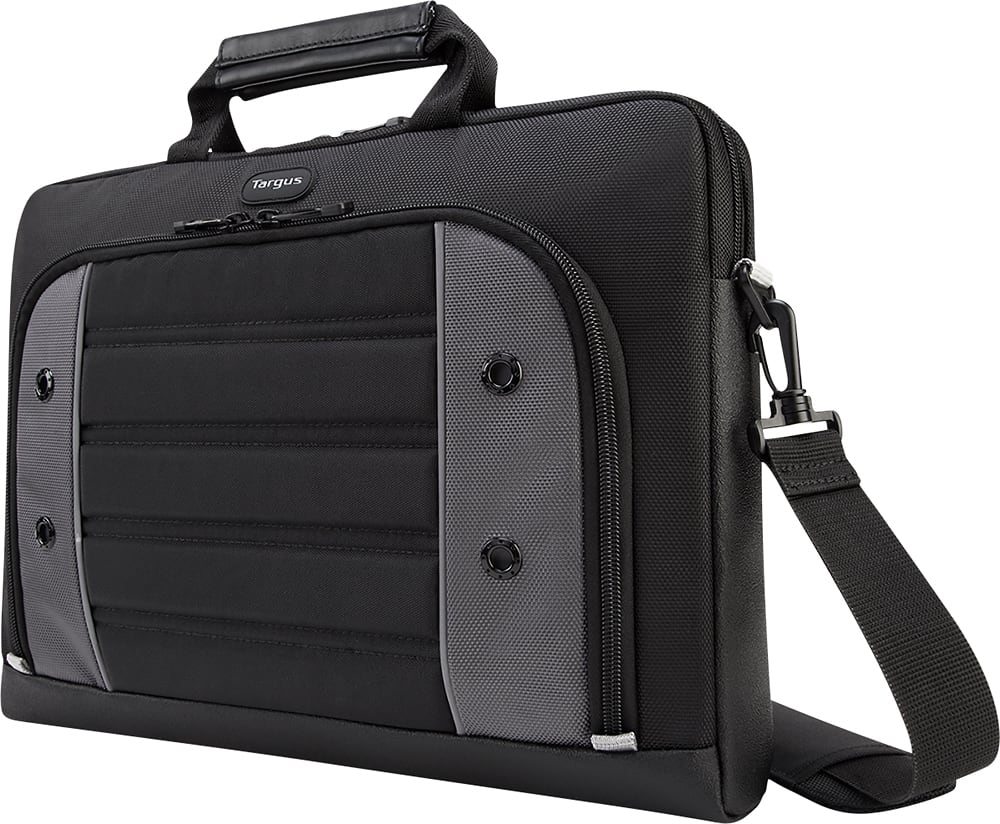 Best Buy Targus Drifter Slipcase Laptop Briefcase Black/Gray TSS874