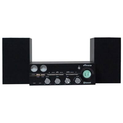 Victor Audio Milwaukee 50W Desktop CD Stereo System w Bluetooth Victor Audio Milwaukee 50W Desktop CD Stereo System w Bluetooth