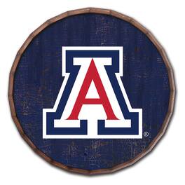 Fan Creations - Arizona Wildcats 24" Cracked Color Barrel Top Sign - Multicolor