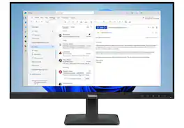 Lenovo - ThinkVision S24-4e 23.8" Monitor - FHD, 16:9, 100 Hz, IPS, WLED - (64B5KAR1US) - Raven Black