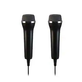 Dazzling Pops - Pair Of Universal Usb Microphones Compatible With Computer And Karaoke Gaming Wii Ps5 playstation 5 Ps4 Pc - Set of 2 Microphones