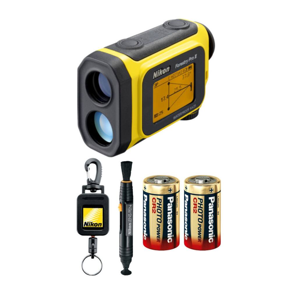 Nikon Forestry Pro II  
Nikon m02t)3mm C 37.8 AP A 26.5 17.4 6x21 2:25 WATERPROOF  
Nikon PEN LENS  
Panasonic CR2 PHOTO POWER +  
Panasonic CR2 PHOTO POWER +  
LINLAD