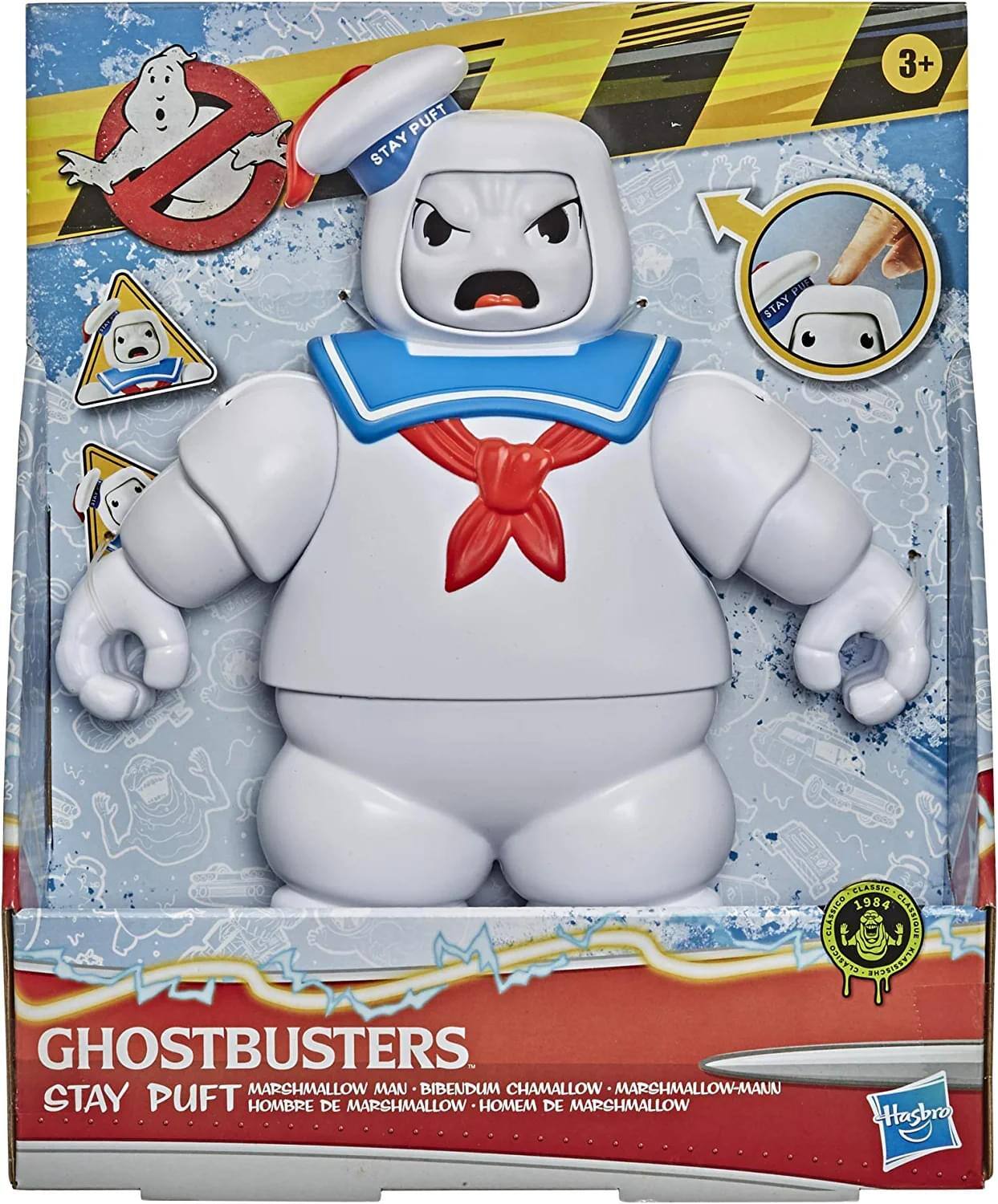 PUFT STAY 3+ PINE STAY CLASSIC . 1984 ITEC-CLATIO CLASSICO CLASSIQUE CLASICO CLASSICRE GHOSTBUSTERS. MARCHMALLOW MAN BIBENDUM CHAMALLOW MARCHMALLOW-MANN STAY PUFT HOMBRE DE MARCHMALLOW HOMEM DE MARSHMALLOW asbro