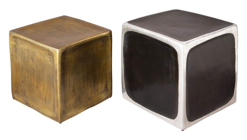 Hivvago - Brics Side Table Set (2-Piece) - Multicolor