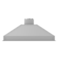 ZLINE - 46 inches - Externally Vented - Range Hood Insert - Stainless Steel - Front_Zoom