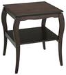 OSP Designs - Brighton End Table - Espresso - Larger Front