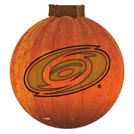 Fan Creations - Carolina Hurricanes 12'' Pumpkin Sign - Orange