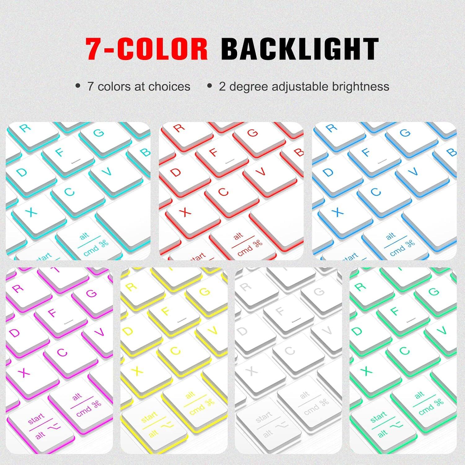 7-COLOR BACKLIGHT

7 colors at choices

2 degree adjustable brightness
