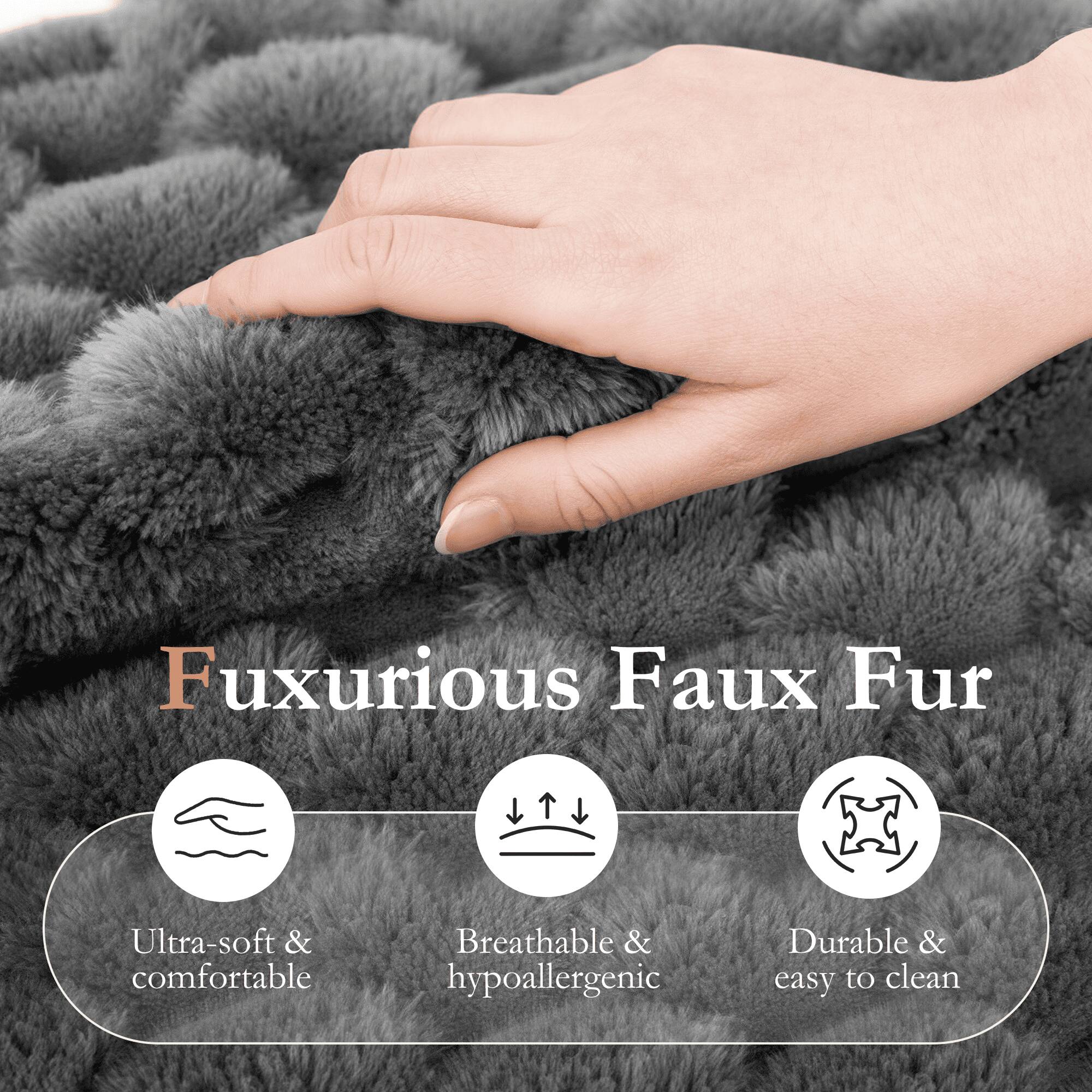 Fuxurious Faux Fur

- Ultra-soft & comfortable
- Breathable & hypoallergenic
- Durable & easy to clean