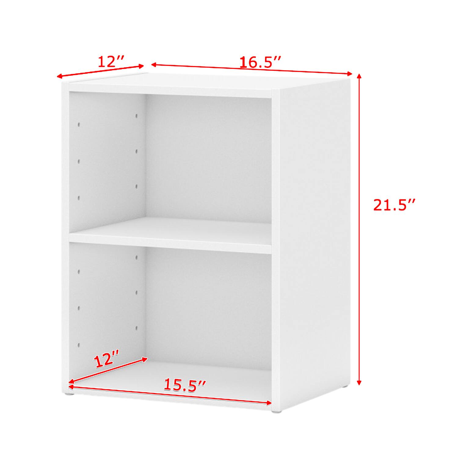 12" 16.5" 21.5" 12" 15.5"