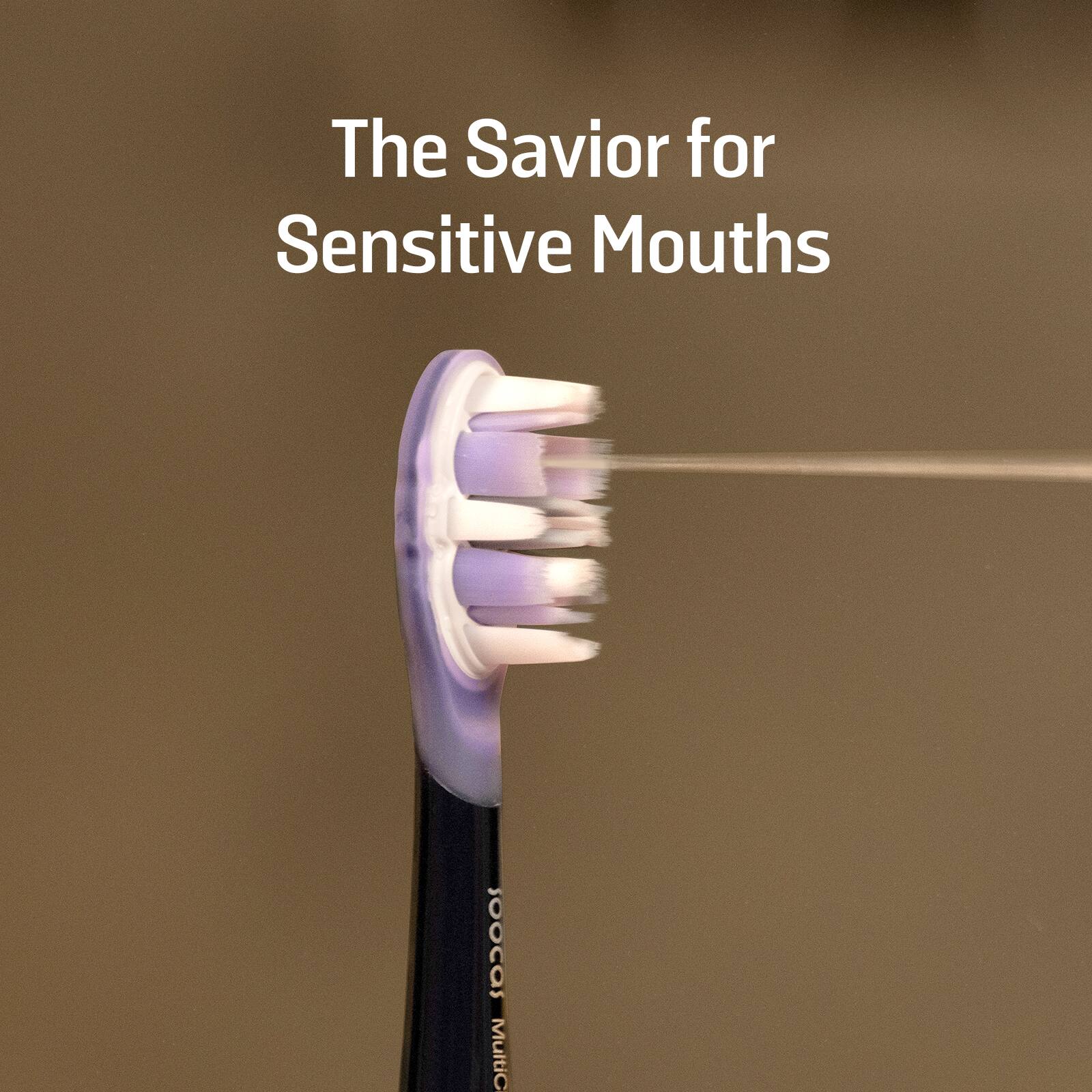 The Savior for Sensitive Mouths  
Soocas MultiC