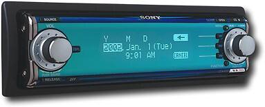 Angle Standard. Sony - 45W x 4 CD Deck with 10GB Hard Drive.