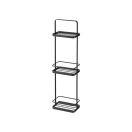 Yamazaki Home - Three-Tier Shower Caddy (26" H) - Steel - Black