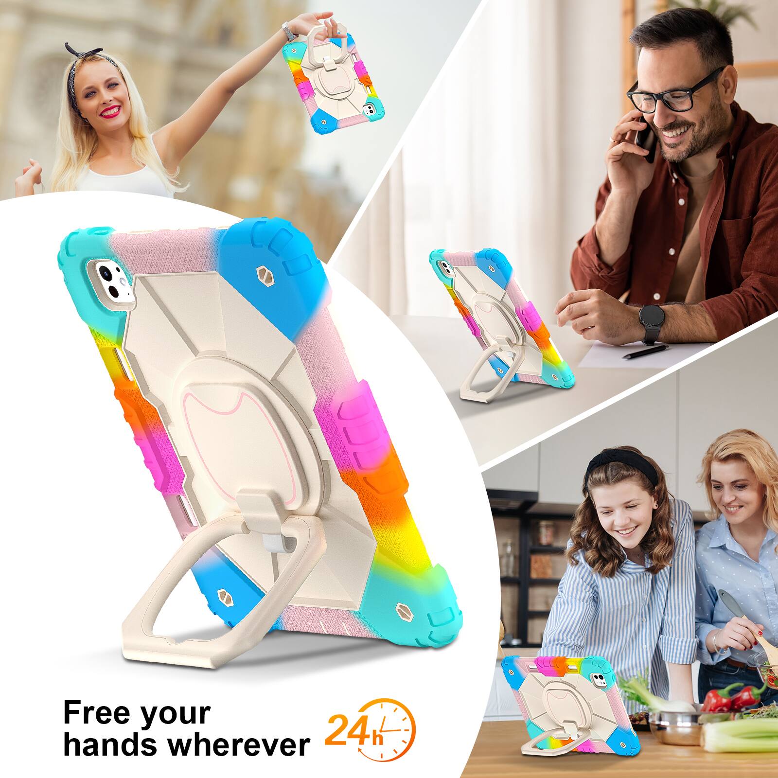 Free your hands wherever 24h
