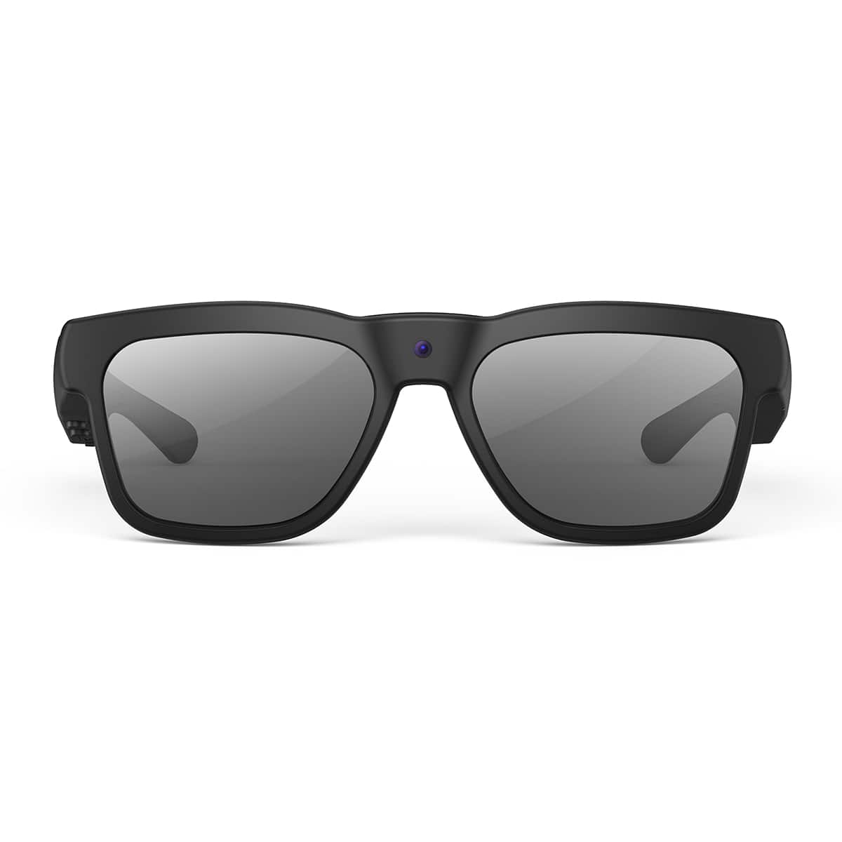 OhO sunshine - Smart 4K Camera Sunglasses, Open-Ear Bluetooth Audio, AI App, 64GB Storage, UV400 Polarized - Black