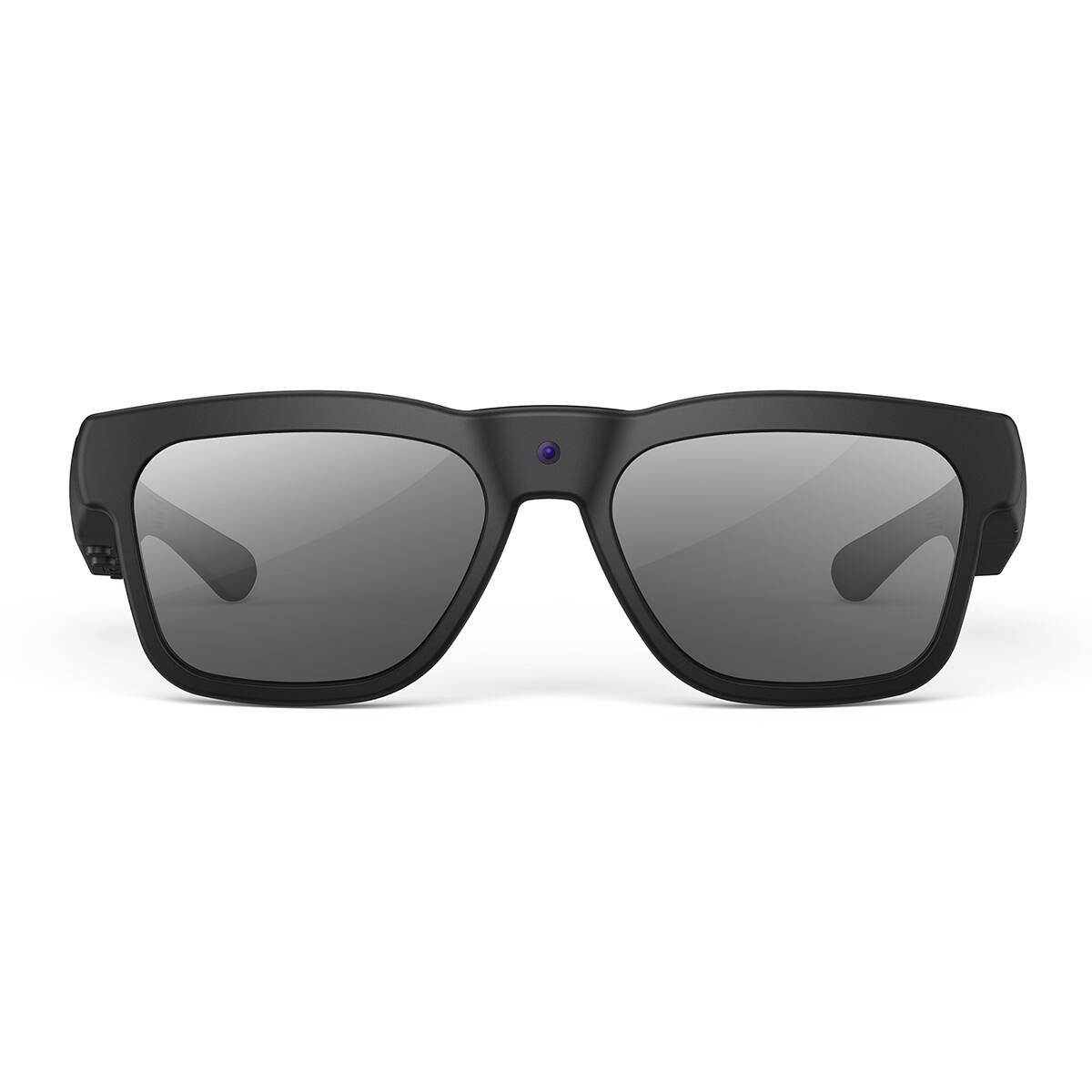 Front. OhO sunshine - OhO Sunshine Smart Bluetooth Audio Sunglasses, Open-Ear Speakers, AI APP, 10-Hour Battery, UV400 Polarized - Black.