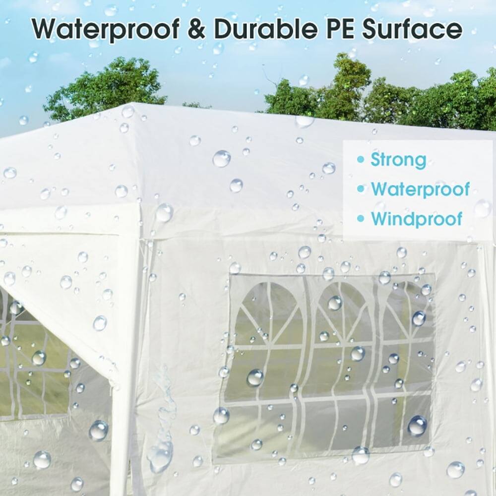 Waterproof & Durable PE Surface

- Strong
- Waterproof
- Windproof