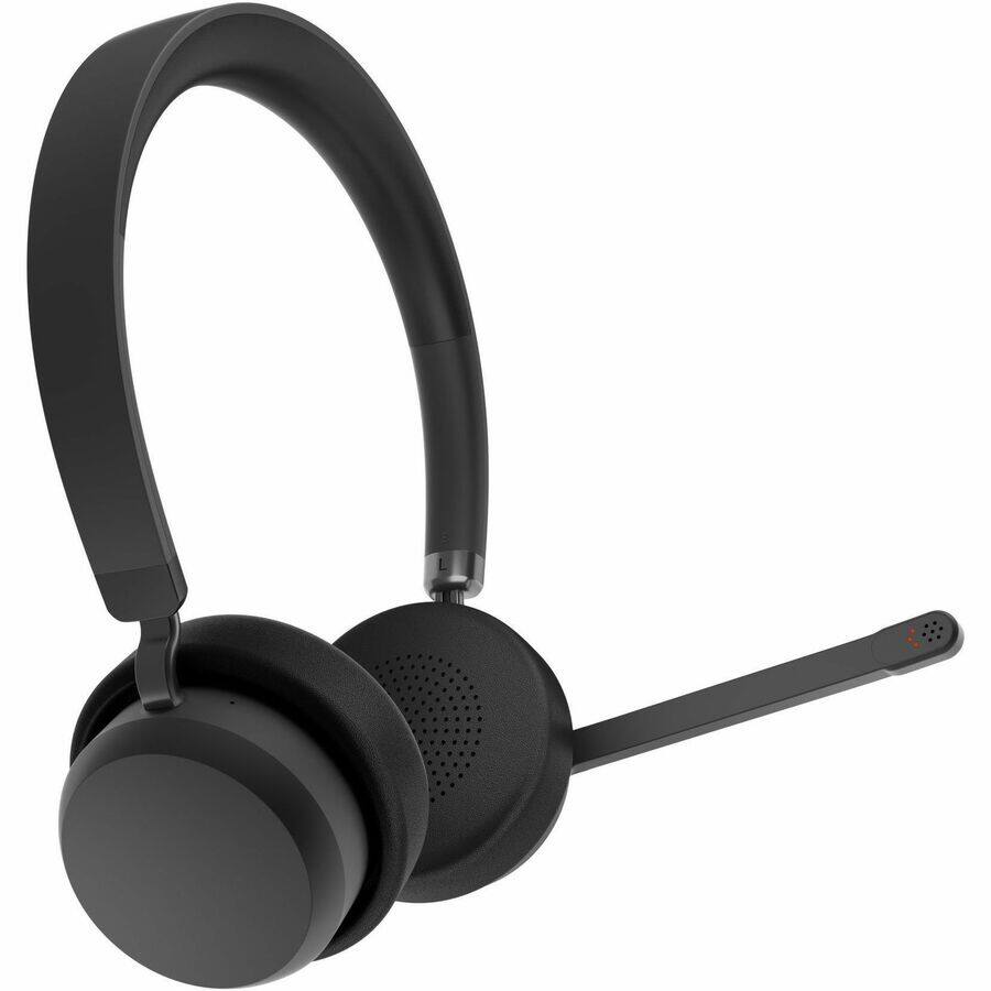 Alt View 2. Lenovo - Lenovo Wireless Closed-Back On-Ear Stereo Headset - Black.