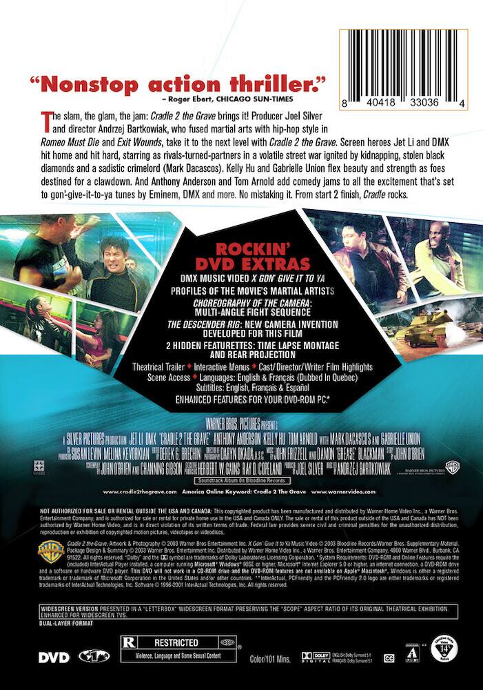 Angle. Cradle 2 the Grave - DVD.