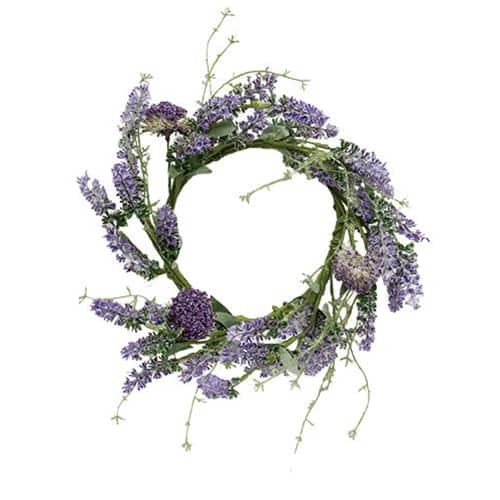 BreeBe - Lavender Herb Candle Ring - Green,Purple