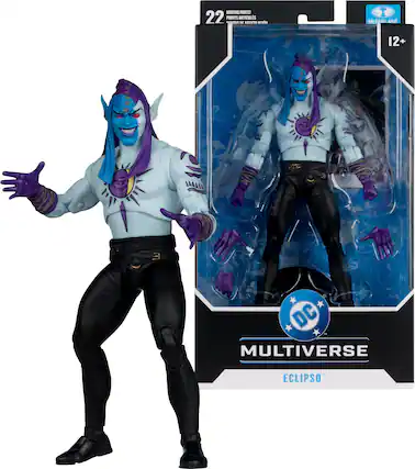 MOVING PARTS: 22 POINTS
ARTICULATIONS
McFARLANE
BEST NICS
12+
DC MULTIVERSE
ECLIPSO
