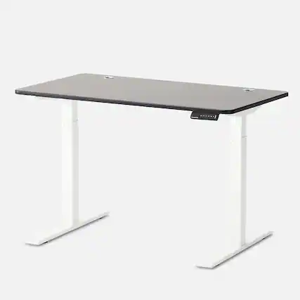 Front. Autonomous - Autonomous Desk 2 Standing Desk 2-Stage - White - Black.
